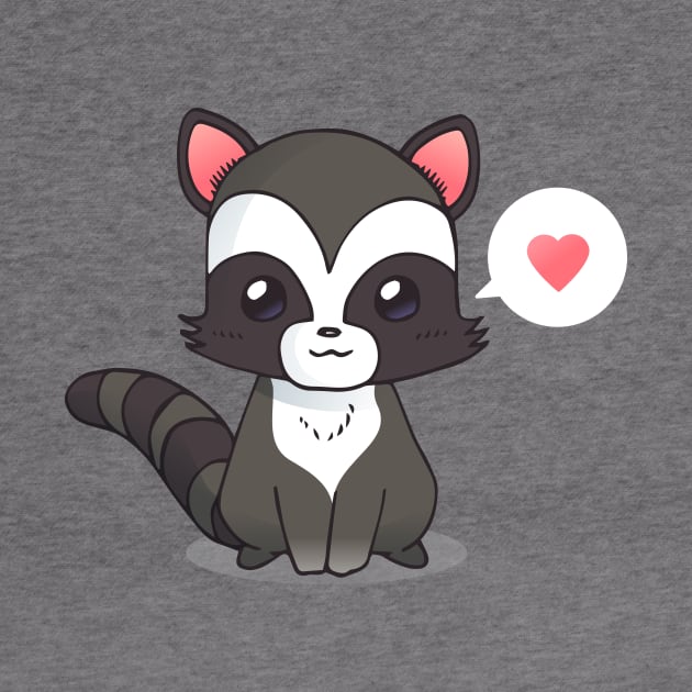 Cute Raccoon by LR_Collections